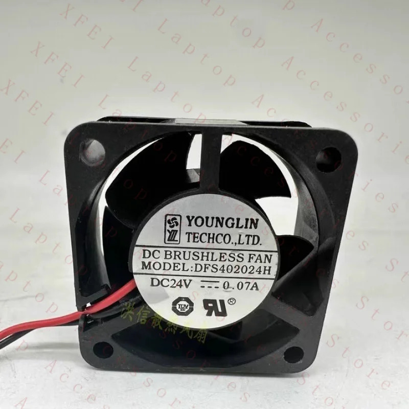 C YOUNG LIN DFS402024H 24V 0.07A 4020 주파수 변환기 냉각팬용