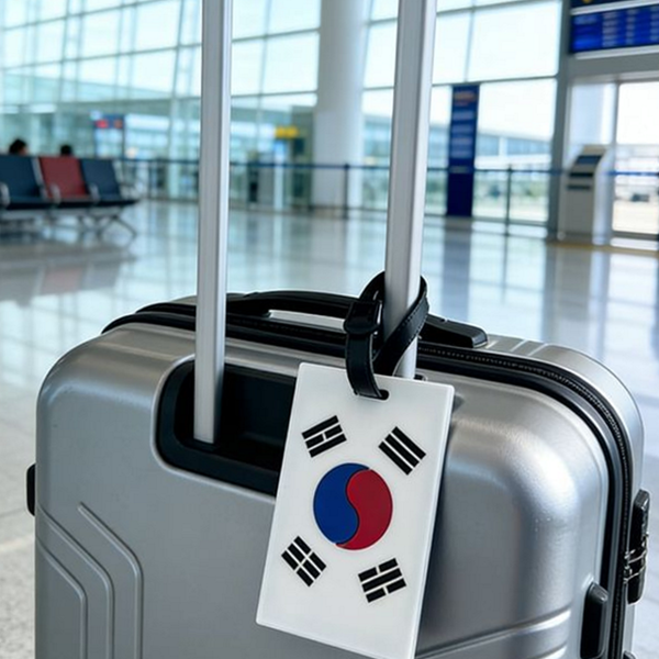 러기지택 캐리어 네임택 여행용 이름표 가방택 수화물 단체 - 상품 이미지