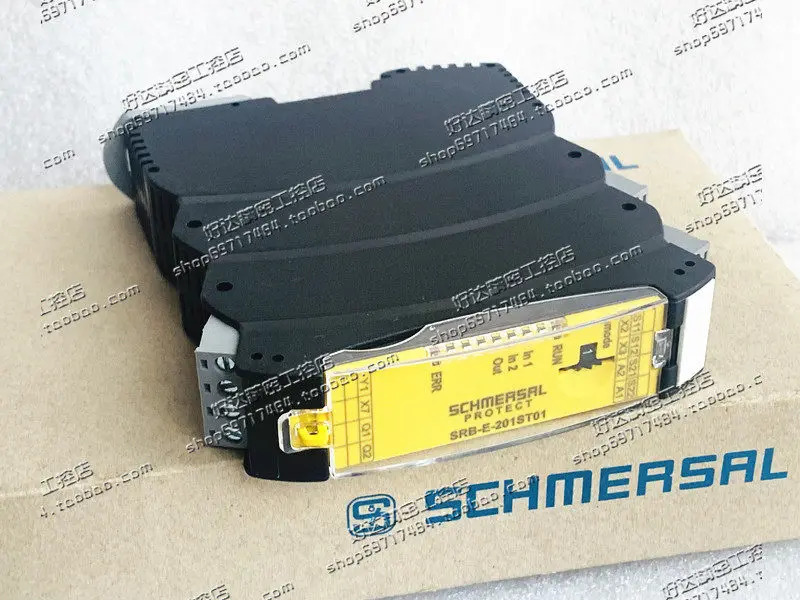 오리지널 SCHMERSAL 안전 릴레이 SRB-E-201ST01 포장 SRB-E-201ST
