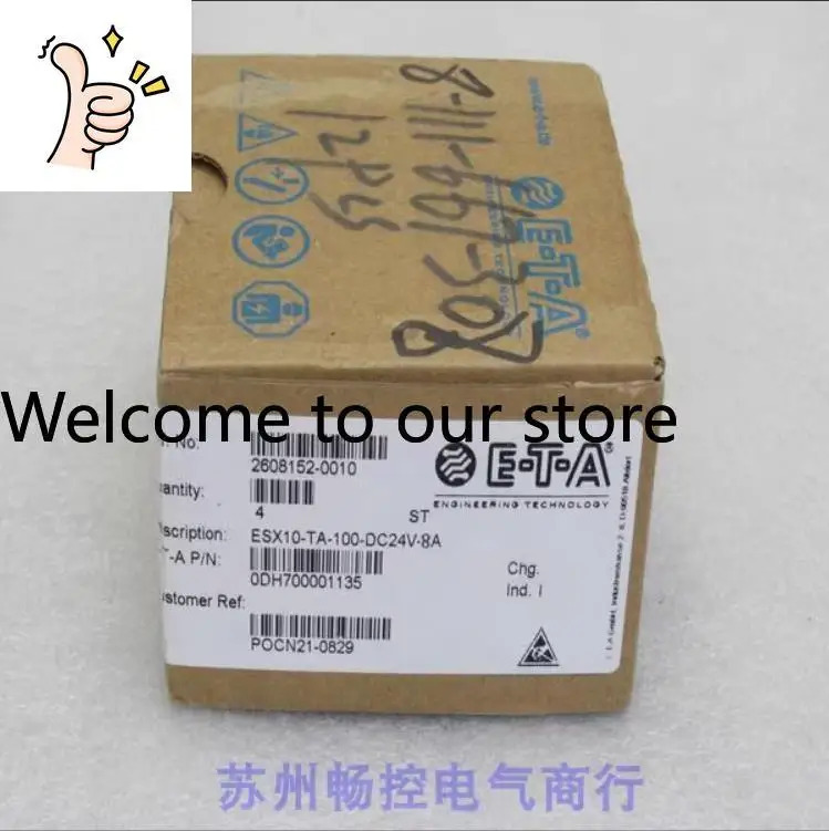 x E-T-A 회로차단기 스위치 ESX10-TA-100-DC24V-8A