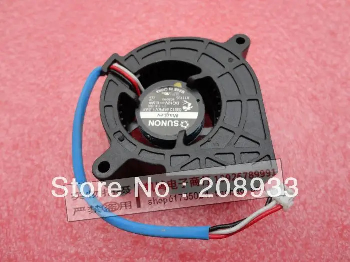 SUNON GB1245PKV1-8AY 12V 0.5W 4520 4.5CM 블로워 블로워저소음 팬