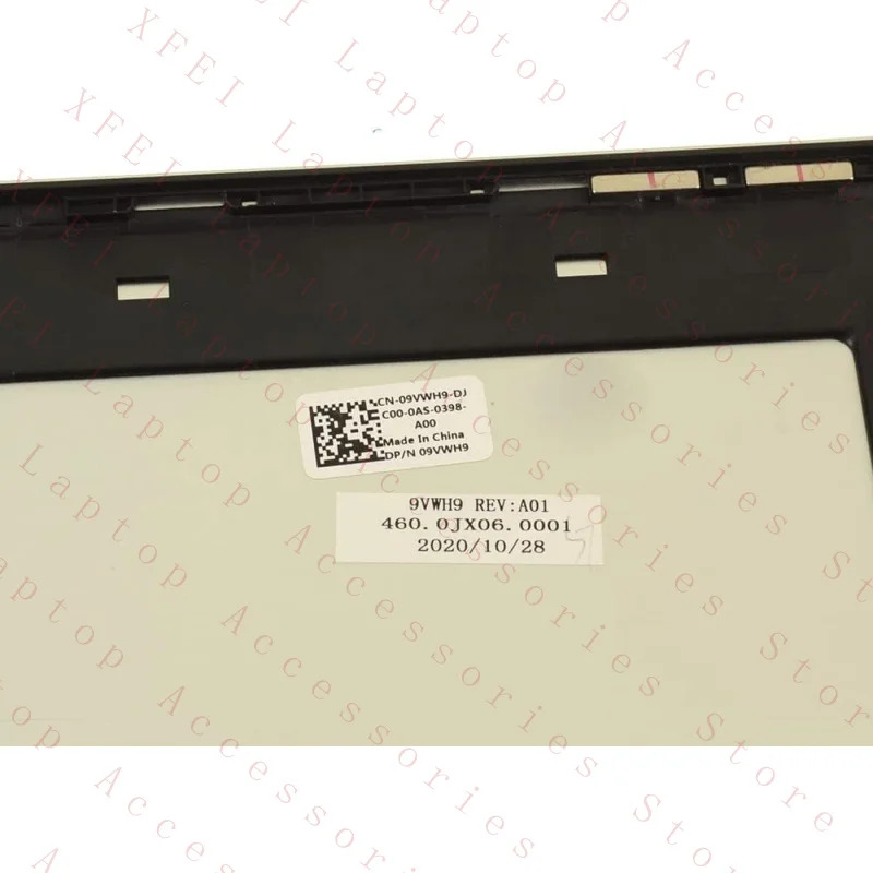 C DELL piron 17 7706 2-in-1 09VWH9 9VWH9 실버노트북 LCD 상단 후면 커버