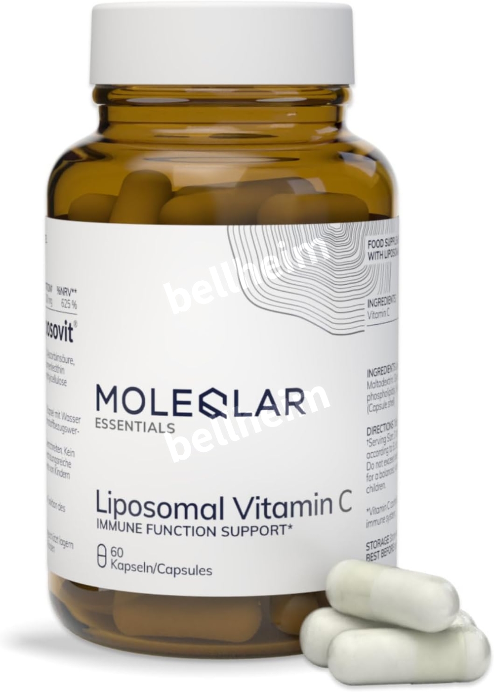 몰레클라 리포좀 비타민C 500mg 60캡슐 - 상품 이미지