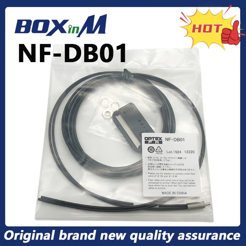 오리지널 OPTEX NF-DB01 고정밀 M6 동축 광섬유센서