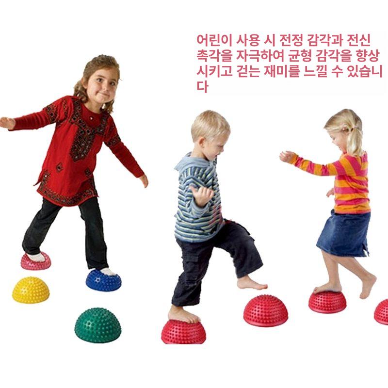 말랑스텝퍼 가정용 고무 발지압 살빼기 다이어트 기계 레드 A - 상세 이미지 4