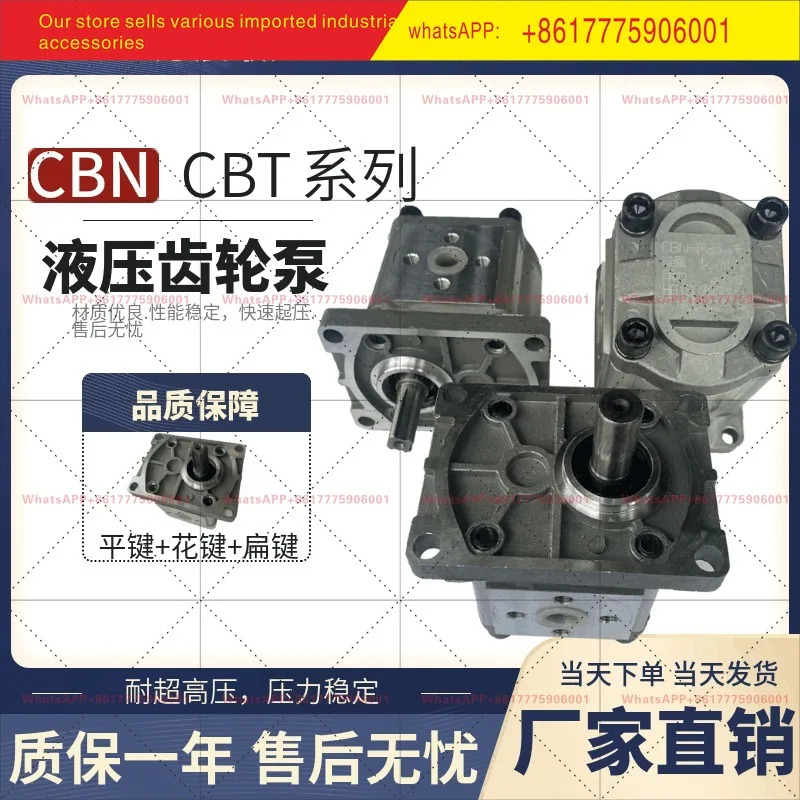 유압 기어 펌프 CBN-T304-325 왼손잡이 오른손잡이 어셈블리 전체 범위