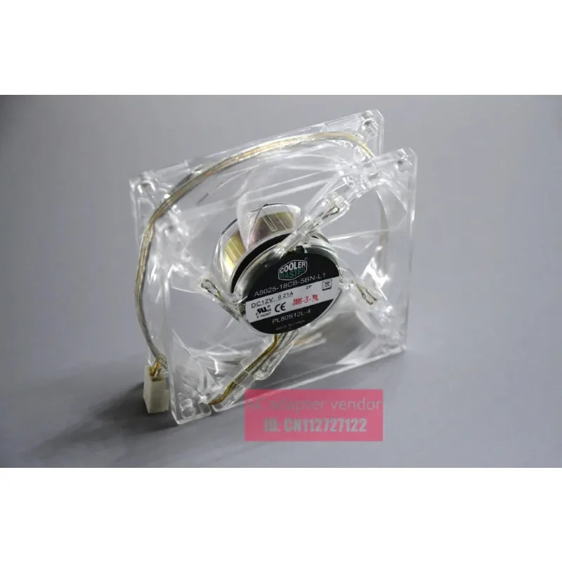 JFG 패키지CoolerMaster A8025-18CB-5BN-L1 12V 8025전원 랜턴 팬