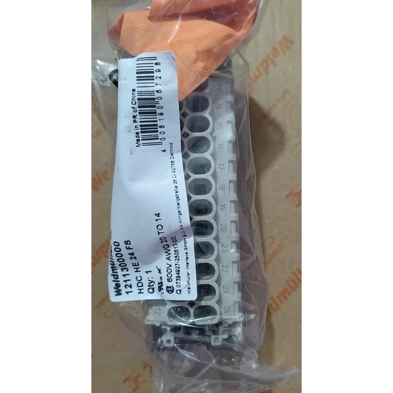 Weidmller 오리지널 헤비듀티 HDC HE 24 FS 1211300000 2개