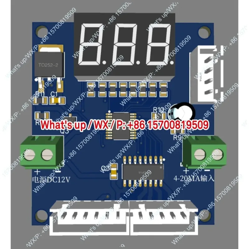 전자식 팽창 밸브 드라이버 4-20MA485 입력 제어