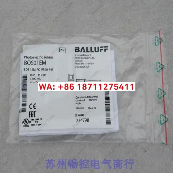 BALLUFF 센서 BOS 18M-PO-PR20-S4S BOS01EM