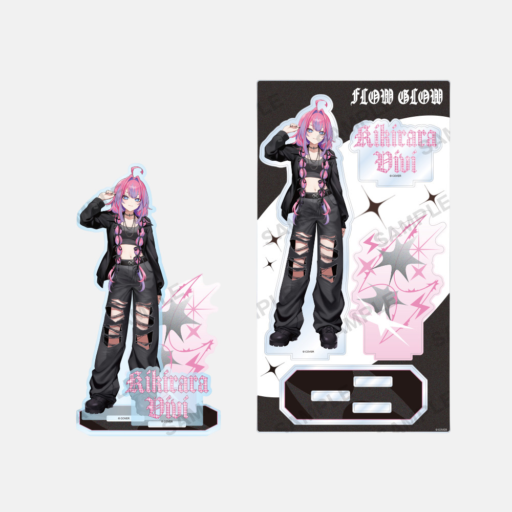 홀로라이브 DEVIS 뉴 웨이브 팝업 스토어 디오라마 아크릴스탠드 FLOWGLOW 이미지 6