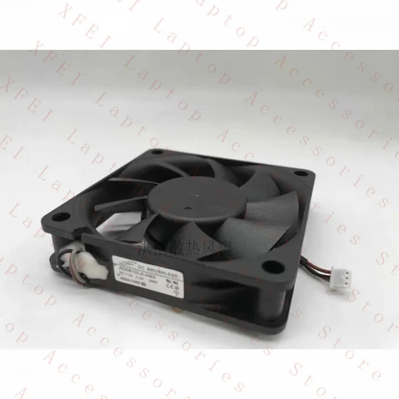 C ADDA 팬AD0612LX-H93 DC 12V 0.13A 6013 6CM 3WIRE 냉각팬