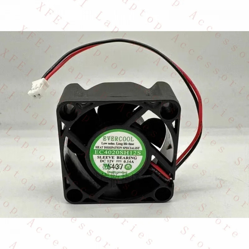 C EVERCOOL 팬EC4020SH12S DC12V 0.14A 40x20mm 2선