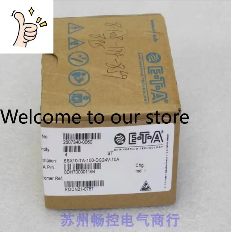 x E-T-A 회로차단기 스위치 ESX10-TA-100-DC24V-10A