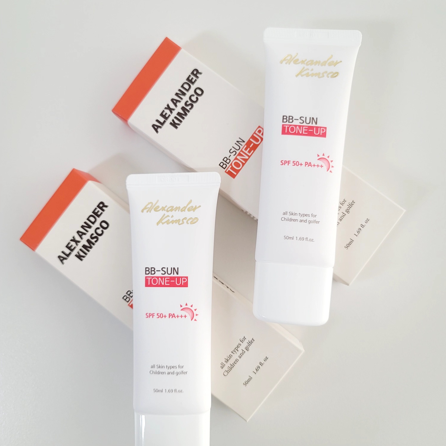 알렉산더킴스코 BB선 톤업 SPF50+ PA+++ 50ml 비비 선크림 썬크림 - 상세 이미지 3