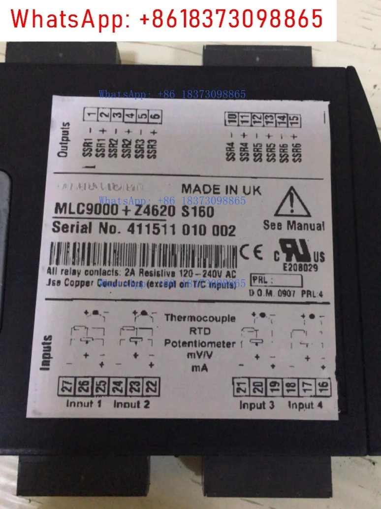 원본 MLC9000 Z4620 S160 온도 모듈 서부 조절기