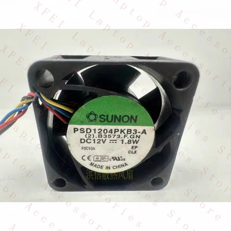 C SUNON 팬PSD1204PKB3-A DC12V 1.8W 4선 PWM 4020 4CM