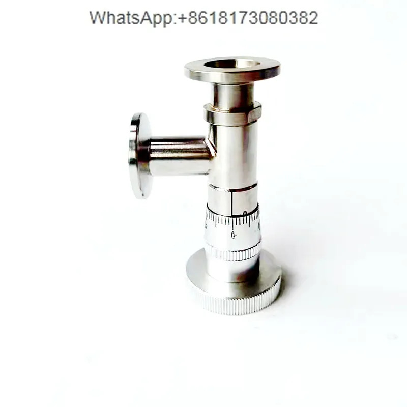 GW-J200 GW-J30-T 스테인리스 스틸 블리드 진공 유량 제어 밸브 KF10/16