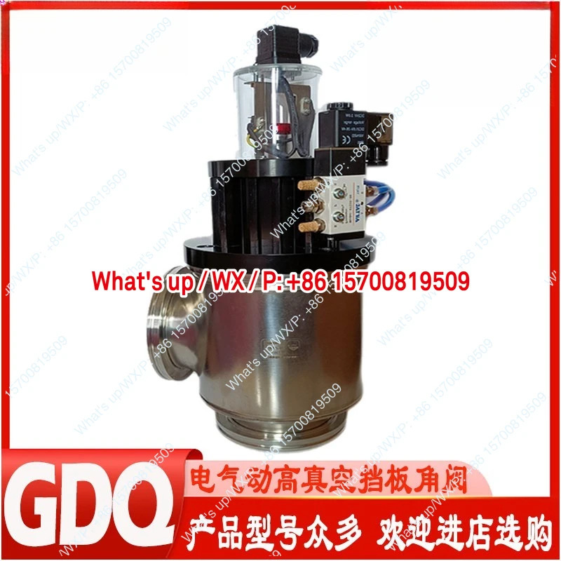 GDQ-J100/B1 전기식 고진공 배플 앵글 밸브 GDQ-J100SA2 ISO-K
