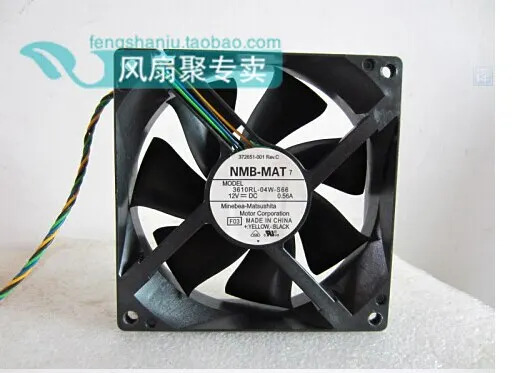 NMB-MAT 3610RL-04W-S66 9cm9225 12V 0.56A 92x92x25mm 4핀 PWM CPU 팬