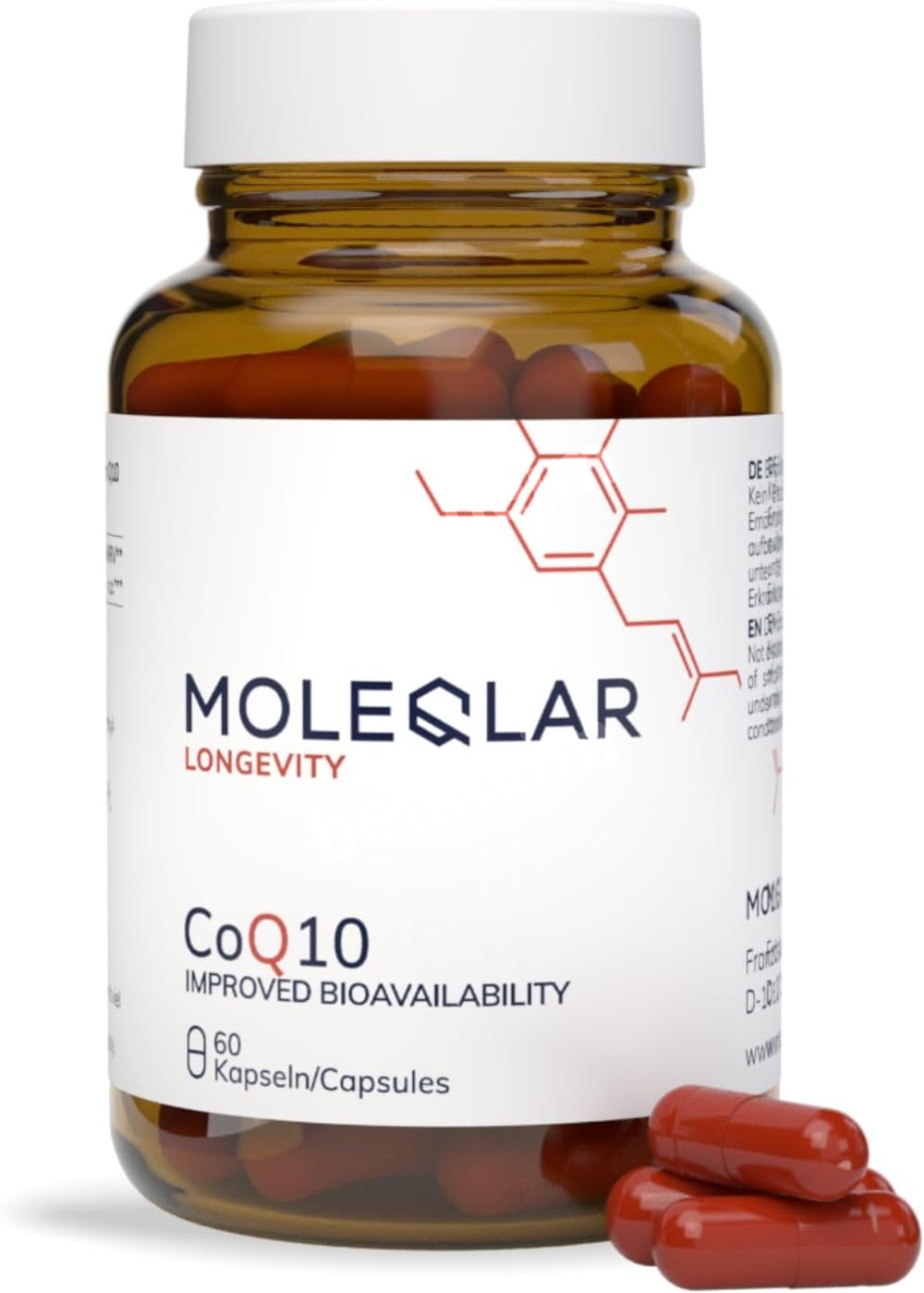 몰레클라 코엔자임Q10 100mg 60캡슐 - 상품 이미지