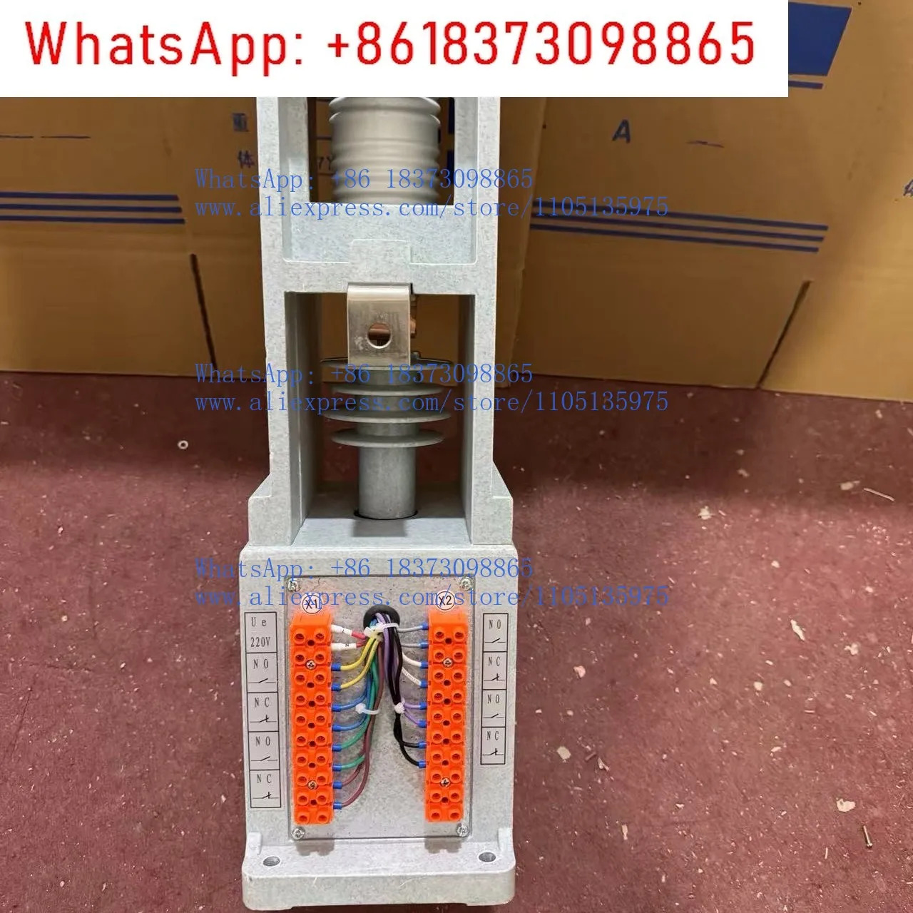 1P/2P/3P/4P/5P AC 진공 접촉기 6KV/7.2KV/10KV/12KV/160A-1250A