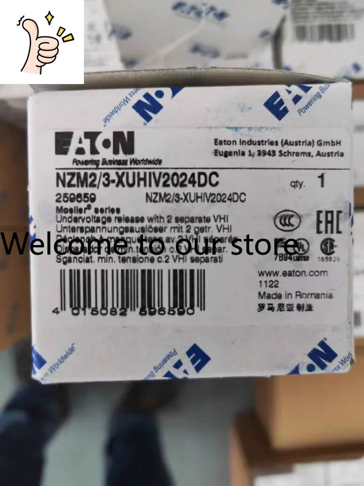 이튼 멀러 NZM2/3-XUHIV2024DC DC 24V 저전압 코일