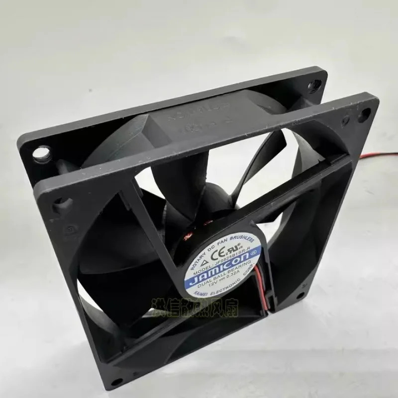 C JCON 팬JF0925B1SR-R DC12V 0.32A 9225 92x25MM 2선 냉각팬