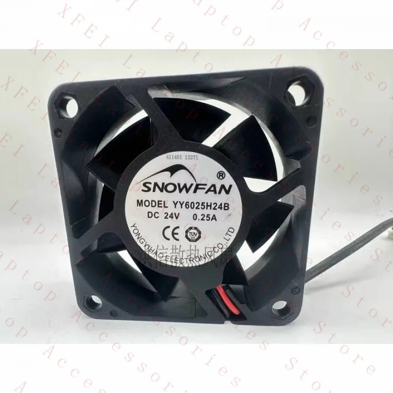 C 스노우팬 팬YY6025H24B DC24V 0.25A 6CM 2와이어