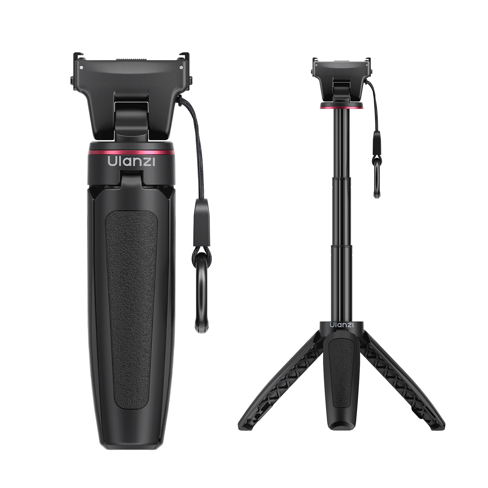 울란지 MT99 DJI 오즈모 액션6 나노 전용 미니 셀카봉 삼각대 거치대 - 상품 이미지