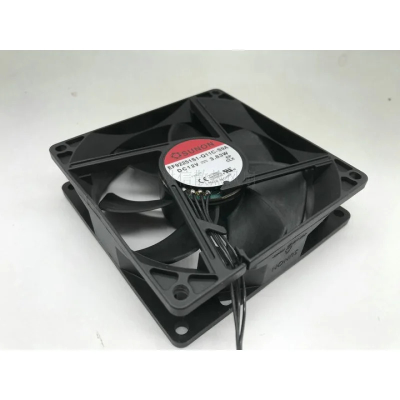 C SUNON 팬EF92251S1-Q11C-S9A DC12V 3.83W 9225 9cm 4선 냉각팬