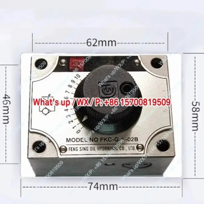 속도 제어 밸브 FKC-G4-02LA/LAR/A/B/AL/AR FKC-G4-03AR/ARI/AL/ALI적가능