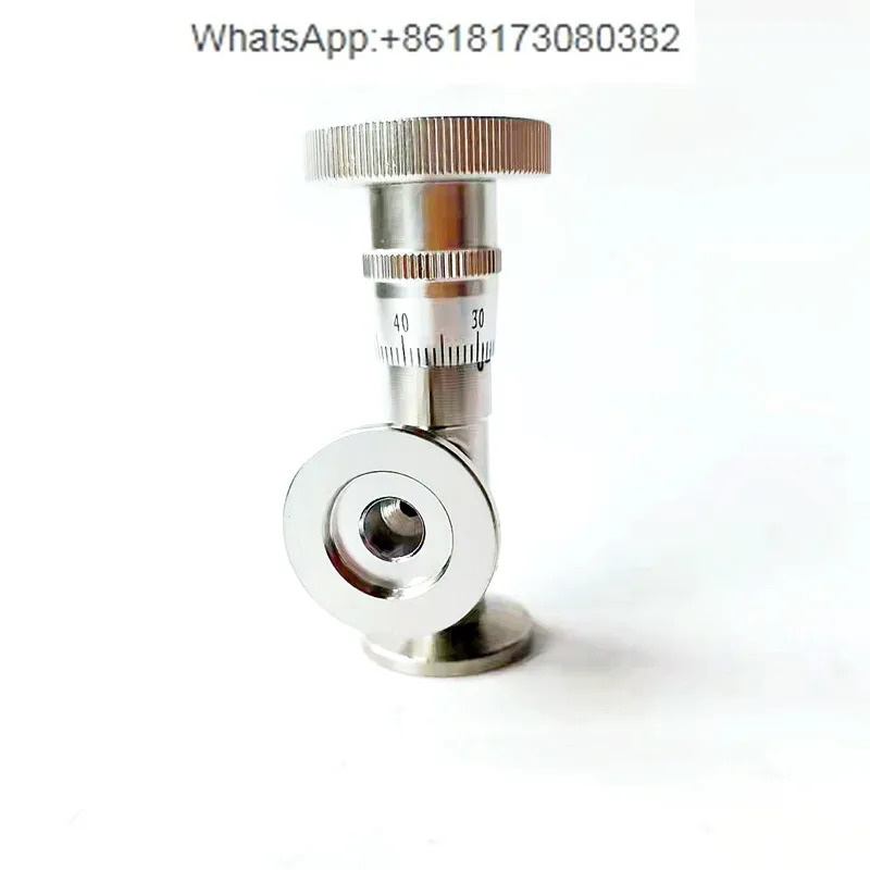 GW-J200 GW-J30-T 스테인리스 스틸 블리드 진공 유량 제어 밸브 KF10/16