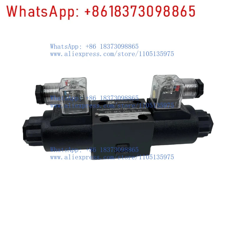 4WE-6D/E-W220/50-20 6A/J/G/Y/E/HA G24-20-40 솔레노이드 방향 제어 밸브