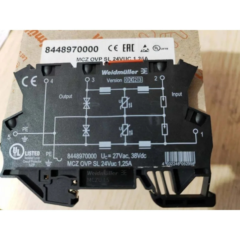 Weidmller 서지 보호기 MCZ OVP SL 24VUC 1.25A 8448970000