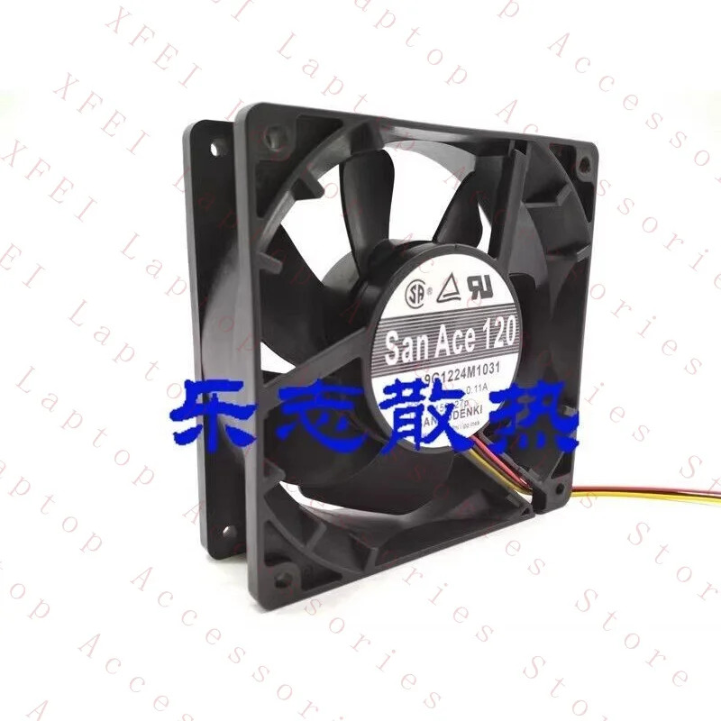 F 120 9G1224M1031 12038 24V 0.11A 12CM 3선 인버터 냉각팬  E10