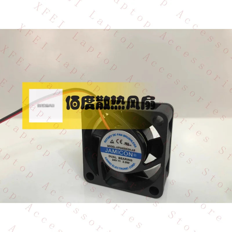 C KF0420S2H-AR DC24V 4020 4CM 2.0W 2선식 냉각팬