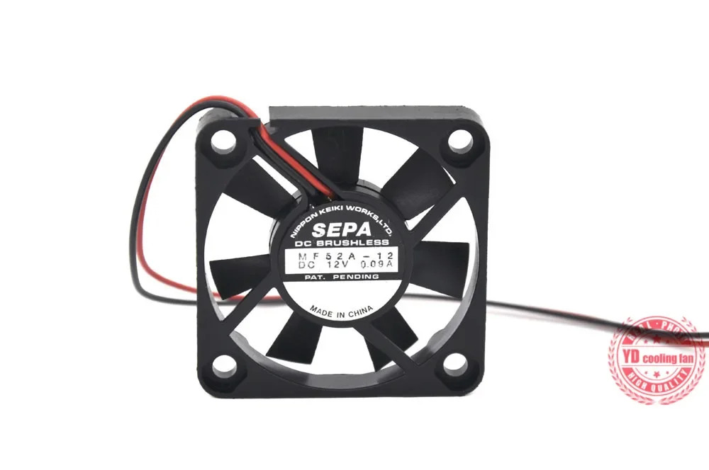 JFG Forused SEPA MFB50A-12A 5010 12V 0.09A 5CM 냉각팬