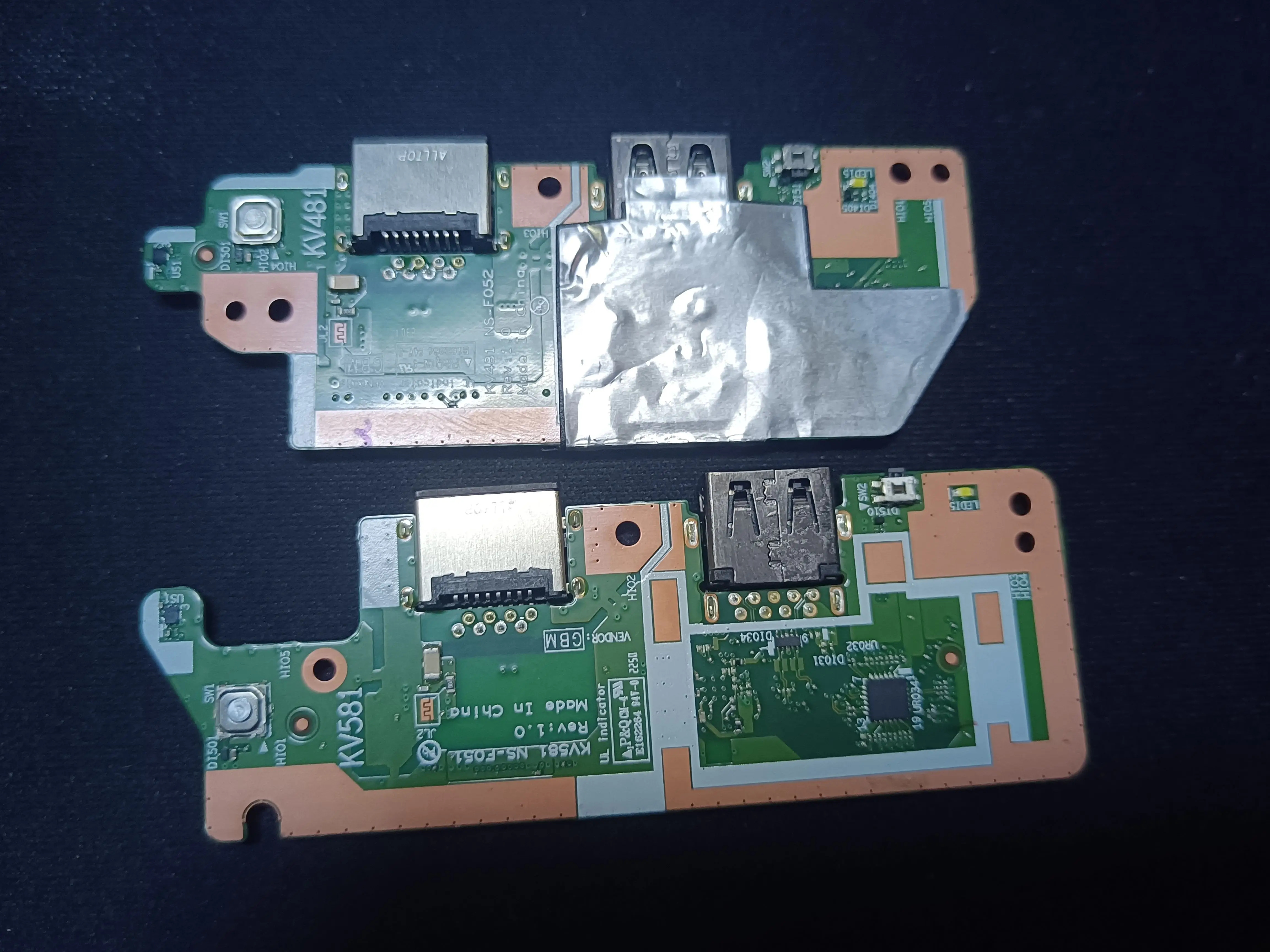 Lenovo호환 V14 V15 G4 KV581 NS-F051 KV481 NS-F052 USB 소형 보드용