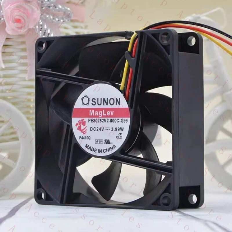 C DC24v 3.99w PE80252V2-000C-G99 8cm 3선 인버터 팬