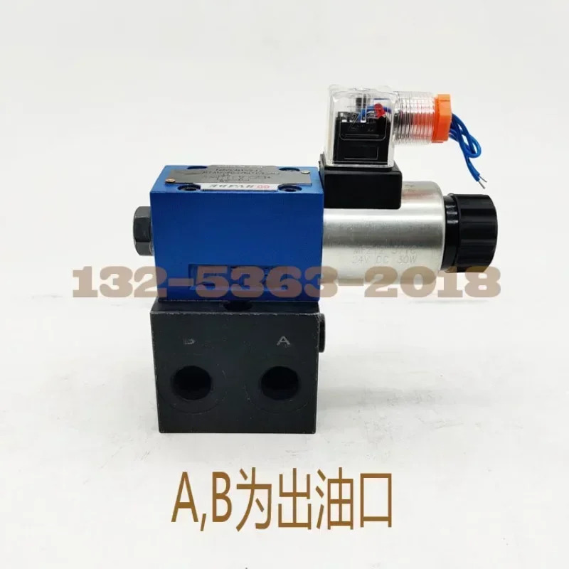 2위치 3방향 유압 솔레노이드 방향 밸브 2 일반적으로 열림 닫힘 24V 220V