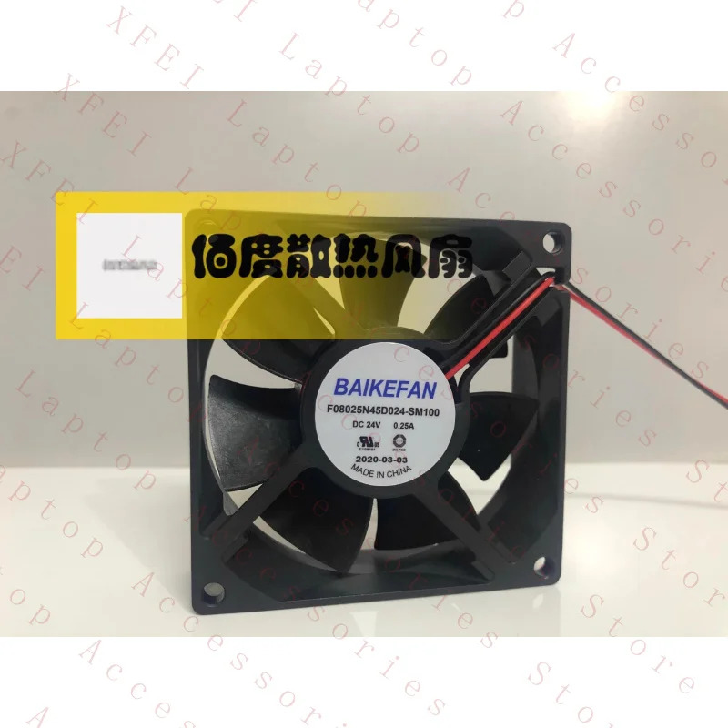 C F08025N45D024-SM100 DC24V 0.25A M 8cm 인버터 팬