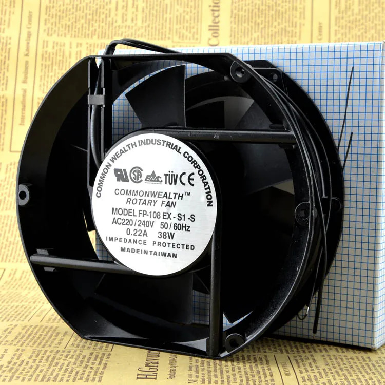 Sankyo FP-108EX-S1-S 220V 다공성 베어링 17250 냉각팬 팬