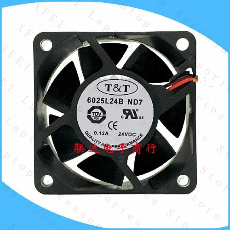 C 6025L24B ND7 24VDC 0.12A 2선식 서버 냉각팬