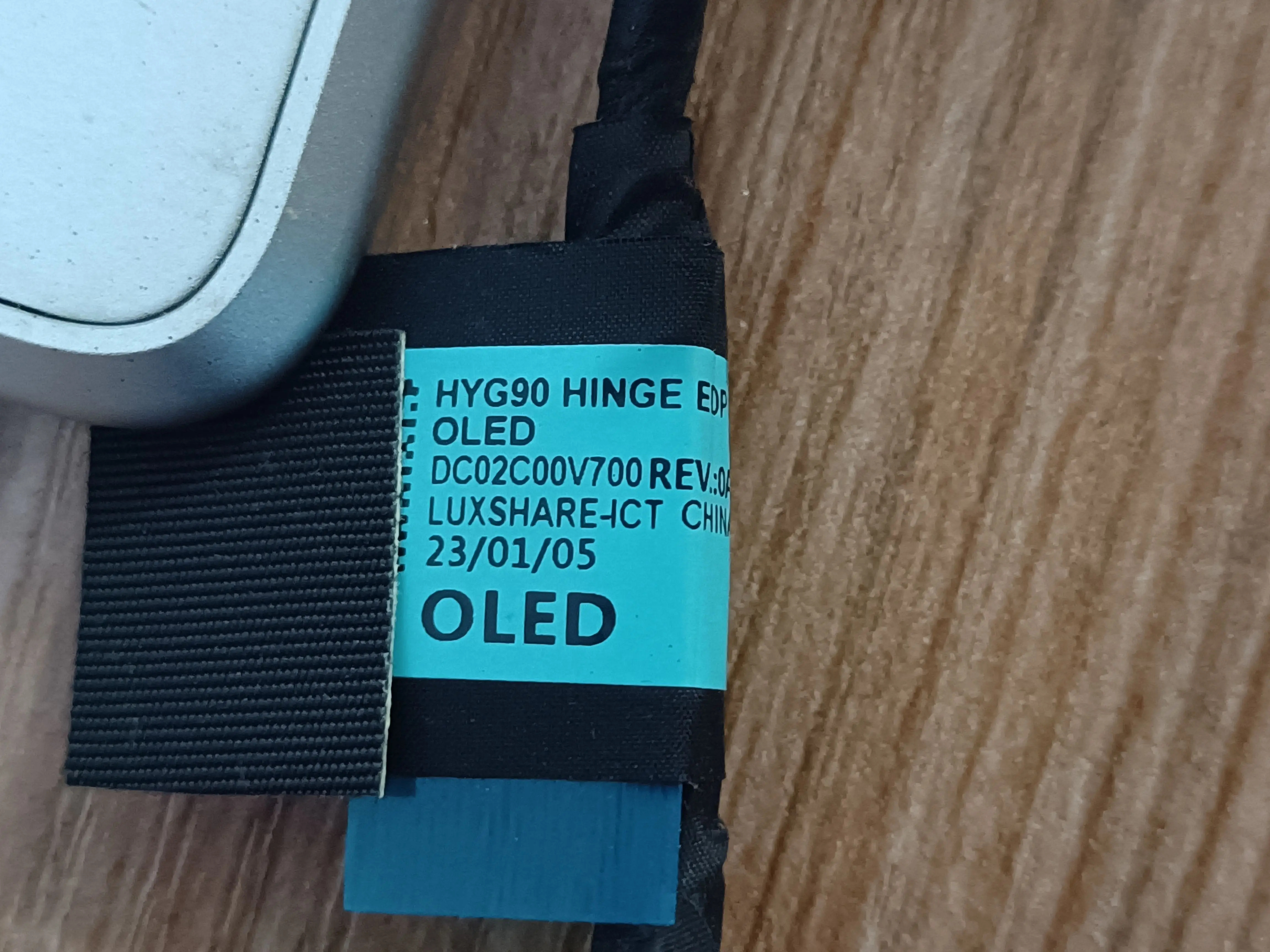 요가 9 14IRP8 oled 터치 LCD 화면 상단 세트 어셈블리 5D10S39930용