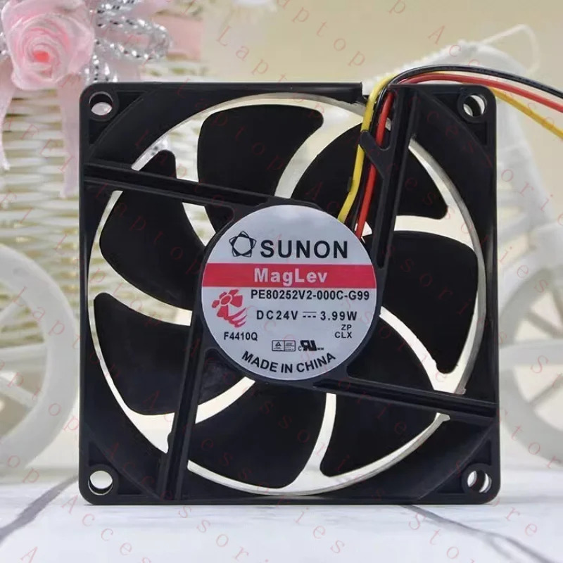 C DC24v 3.99w PE80252V2-000C-G99 8cm 3선 인버터 팬