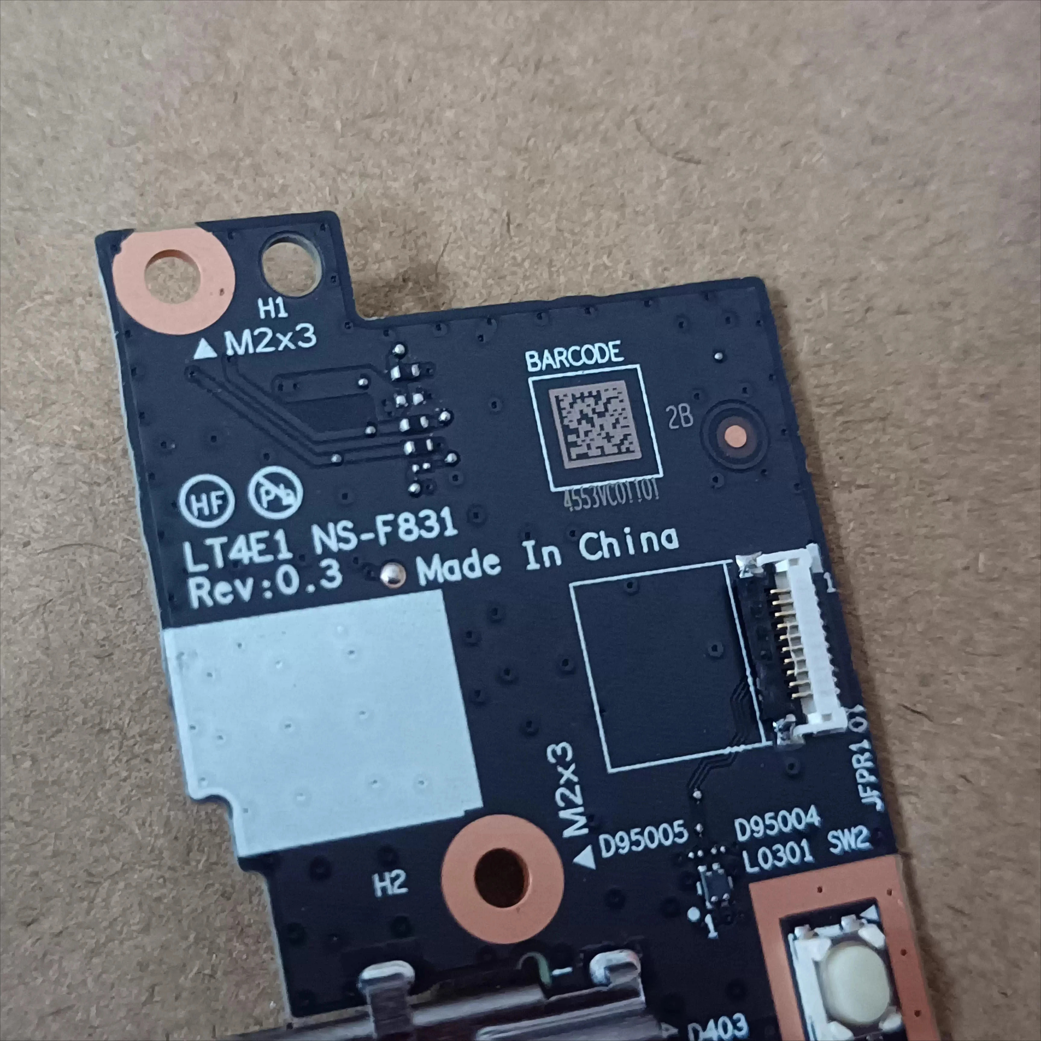 ThinkPad T14s Gen5 스위치 보드 USB 소형 5C51P67047 NS-F831용