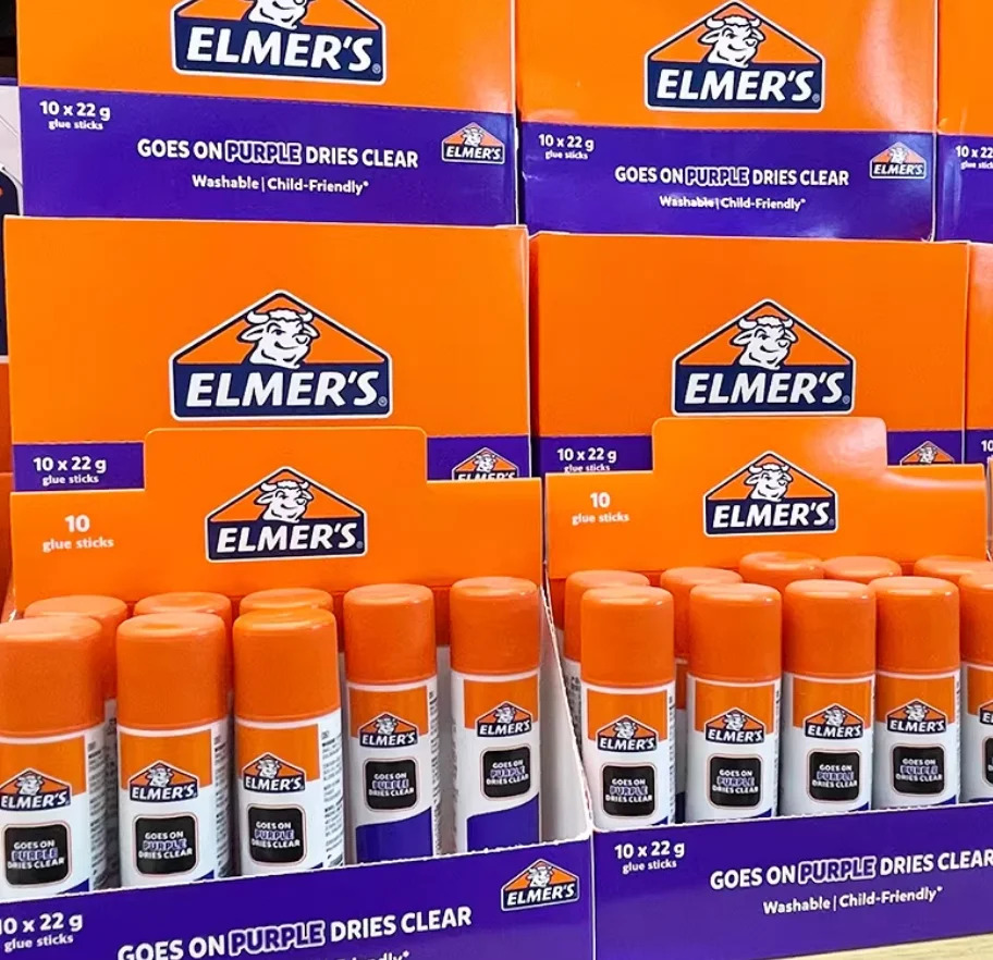 ELMERS 2149832 컬러 체인징 글루 스틱은 건조하고 투명하며 옵션이 변하는 으로 간편하게 . 오리지널