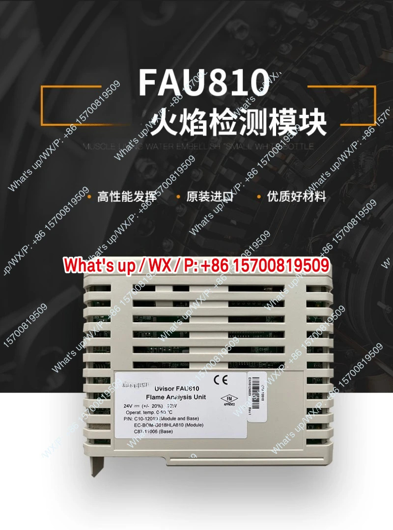 화염 센서 UVISOR FAU810감지기 C10-12010 제어 분석 장치 모듈
