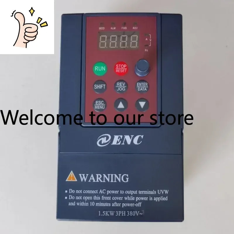 2025.4Enc Yineng 주파수 변환기 EDS800-4T0015NB 3 380V 모터 속도조절 2S0007NB 단 220V